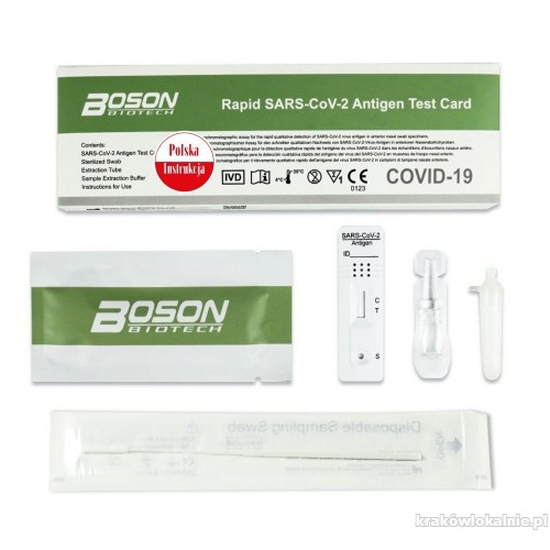 test covid-19 do samokontroli szybki antygenowy boson sejoy