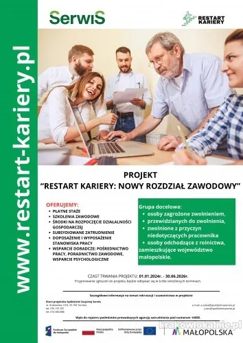 Projekt Restart Kariery  Nowy Rozdział Zawodowy