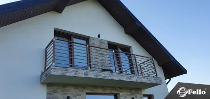 Balustrada tarasowa Fello STANDARD balkon taras aluminium barierka
