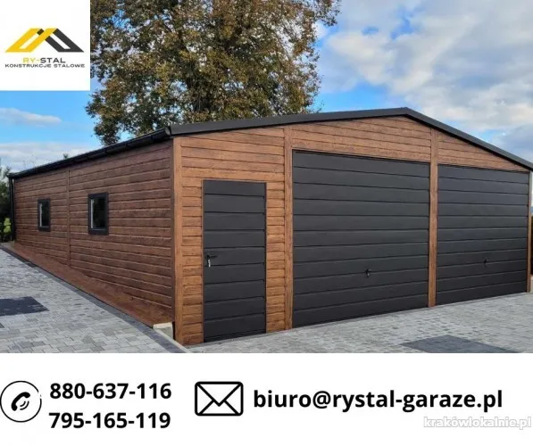 Garaż blaszany garaże blaszane. 6x5 6x6 9x6 12x6 3x5 Każdy Wymiar