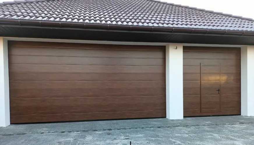 Brama segmentowa na wymiar z montażem