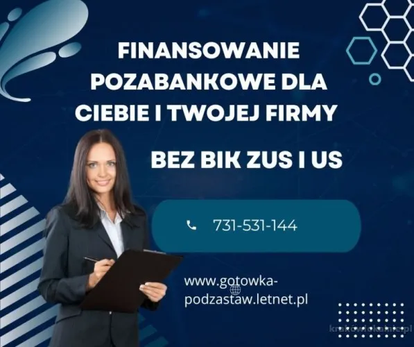 POZABANKOWA BIZNES POŻYCZKA DLA FIRM  Z ZABEZPIECZENIEM NIERUCHOMOSCIA