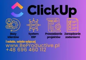 Wdrożenia ClickUp i cyfryzacja procesów w firmie