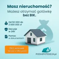Pożyczka pod zastaw mieszkania na 10 lat - bez BIK