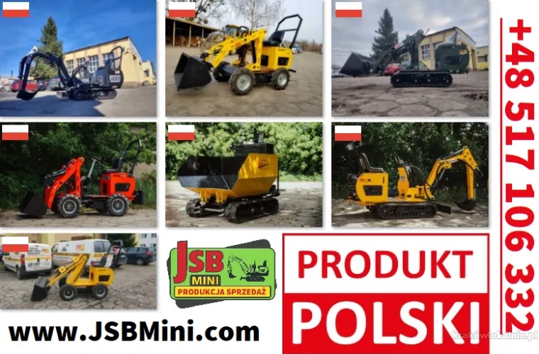 Ładowarka Koparka Wozidło - NOWE 2026 - Prosto od Producenta JSB POLSKA