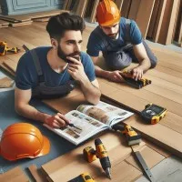 Monter podłóg m/k  (jodełka francuska i angielska) Oslo, Norwegia