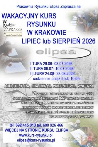 Wakacyjny Kurs Rysunku 2026