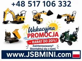 Osprzęt Rolniczy Budowlany + Koparka Ładowarka Wozidło POLSKIE