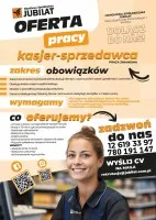 OFERTA PRACY  Kasjer-Sprzedawca