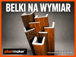 Belki rustykalne na wymiar - styl drewna bez ciężaru drewna!
