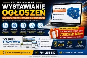 Wystawianie ogłoszeń w internecie - skuteczna reklama Twojej firmy