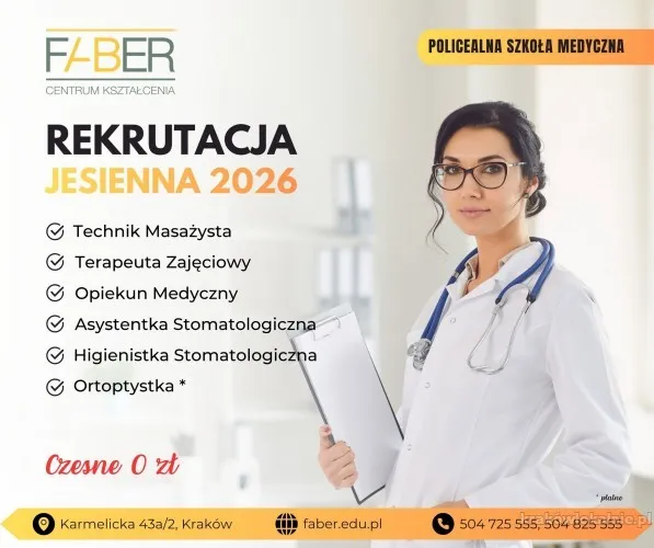 Opiekun Osoby Starszej. Kurs w Krakowie za darmo