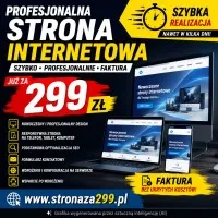 Strona internetowa od 299 PLN, szybka realizacja