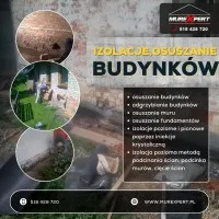 Osuszanie i iniekcja ścian i piwnic - izolacja pozioma, podcinanie muru