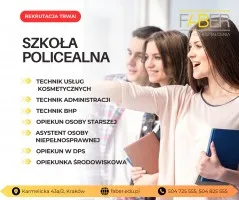 Faber CK Kraków.  Rekrutacja do szkoły policealnej trwa