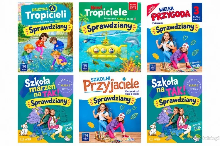 Pomoce szkolne klasa 1, 2, 3
