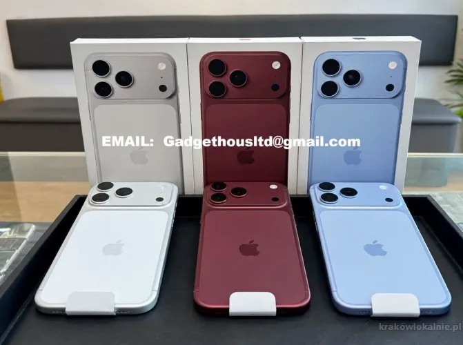 Apple iPhone 18 Pro Max, iPhone 18 Pro,  Apple iPhone Duo , iPhone 17 Pro Max, iPhone 17 Pro, iPhone 17, iPhone Air, iPhone 16 Pro Max,  Samsung Galaxy S26 Ultra ,   Sony PlayStation PS5 Pro 2TB Console